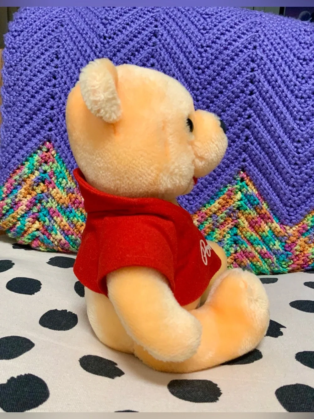 Vintage Disneyland Winnie the Pooh Bear Plush Stuffed Animal Toy Disney World